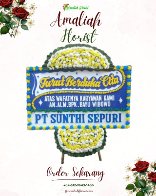 Papan Bunga Duka di Tebo Ilir