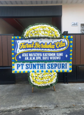 Papan Bunga Duka di Tebo Ilir
