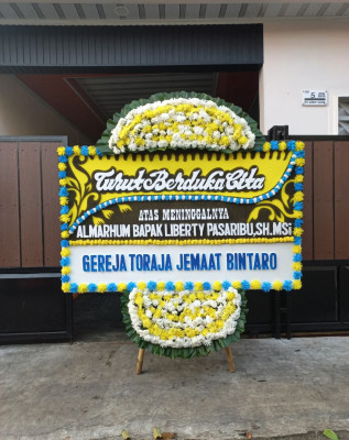 Papan Bunga Duka di Tebo Ilir